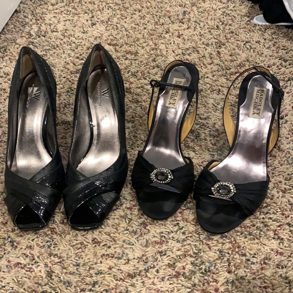 Two pairs of heels.
